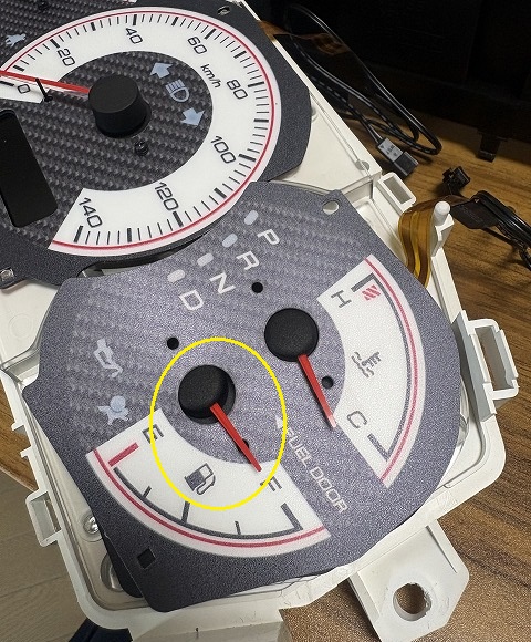 最後に燃料計も入れて完了