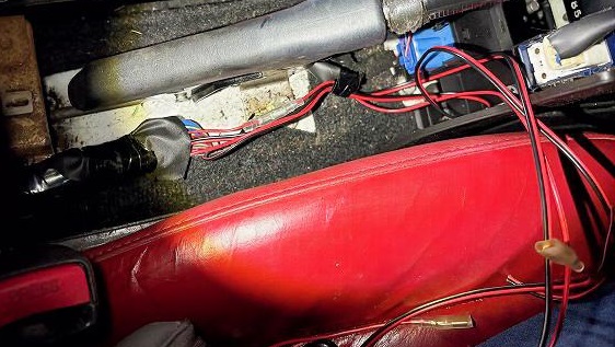 延長した線５本の写真です