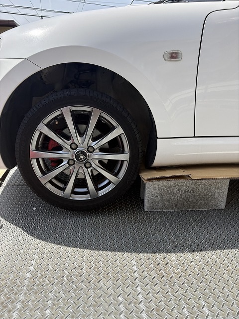 ブロックをボディー下に